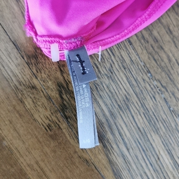 AERIE bikini bottom high waisted pink large new - Picture 4 of 5